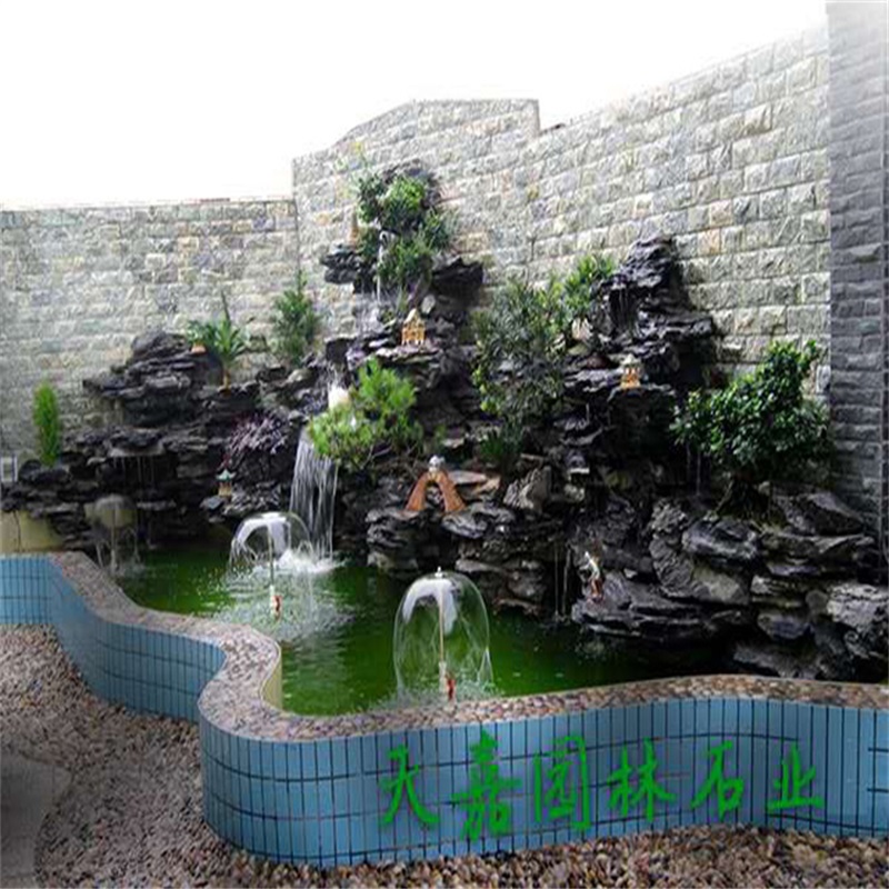 排浦镇小庭院水景设计